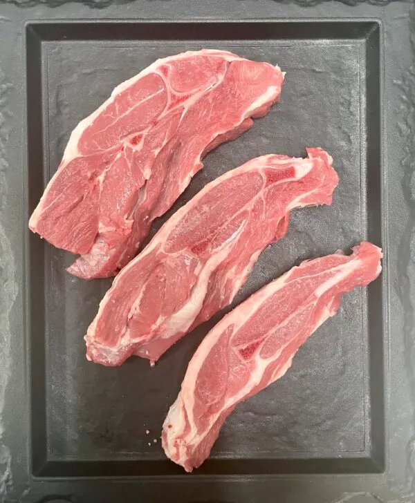 Sliced Lamb shoulder